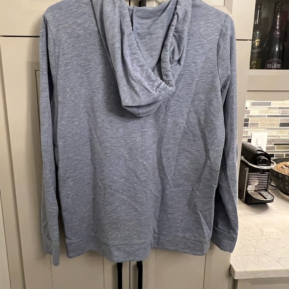 Michael Kors hoodie. Scalloped bottom. Well worn. Soft. - Picture 5 of 5